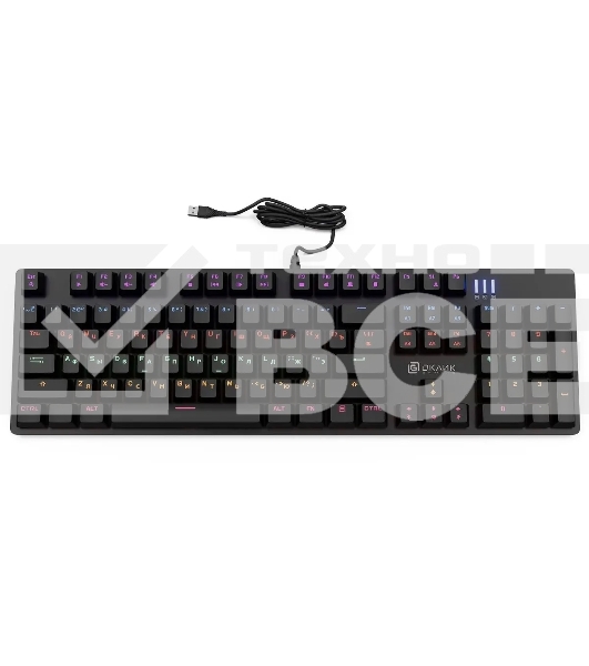 Клавиатура Oklick 990 G2 (1875240) проводная, USB, черный