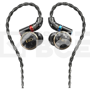 Проводные наушники FiiO FD3 Pro черный, внутриканальные, Jack 3.5/2.5/4.4 мм, сменные штекеры