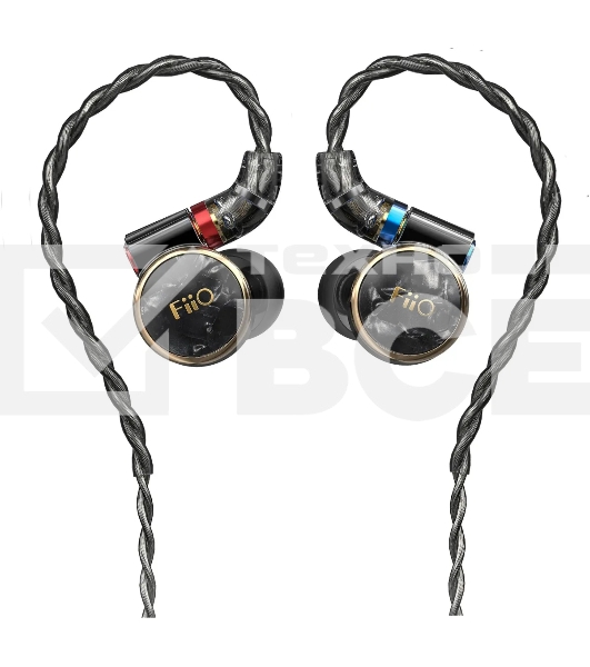 Проводные наушники FiiO FD3 Pro черный, внутриканальные, Jack 3.5/2.5/4.4 мм, сменные штекеры