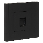 Розетка компьютерная RJ45 кат.6 IEK FORTE&PIANO FP131 черный, фото 1