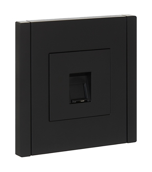 Розетка компьютерная RJ45 кат.6 IEK FORTE&PIANO FP131 черный