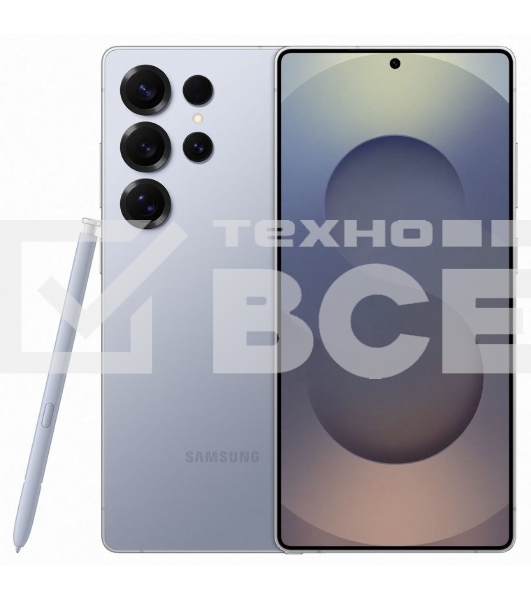 Смартфон Samsung Galaxy S25 Ultra, 12/256Gb, синий титан