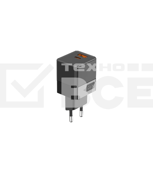 Сетевое зарядное устройство с двумя портами USB-A и USB-C, 35Вт Rexant