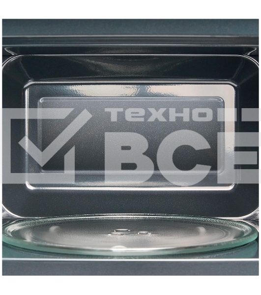Микроволновая печь MONSHER MTW 202 Noir чёрный, 20 л, 700 вт, переключатели - поворотный механизм/кнопки