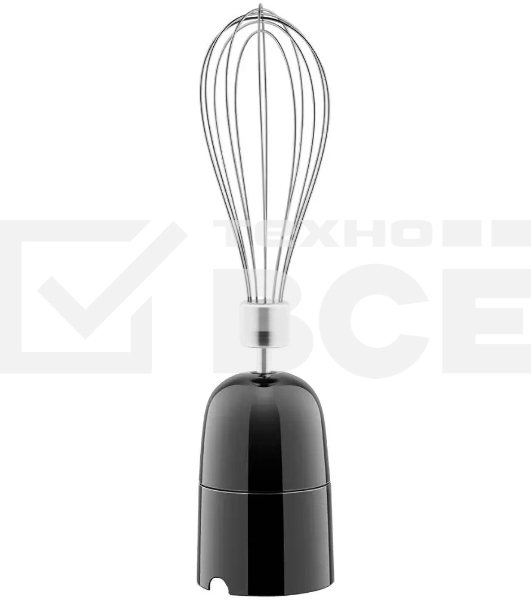Блендер погружной Scarlett SC-HB42M44 800Вт черный/красный