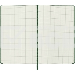 Блокнот Moleskine CLASSIC QP061K15 Large 130х210мм, 240 страниц, клетка, твердая обложка, зеленый, фото3