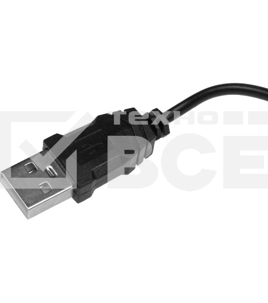 Мышь проводная Defender Hit MB-601 черный, 1200 dpi, USB, кнопки - 4