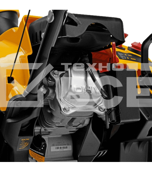 Бензиновая снегоуборочная машина Denzel SB 460 Sled, 99cc, лыжи ручной старт