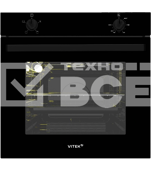 Духовой шкаф электрический Vitek VEO 6230 BG стекло черное