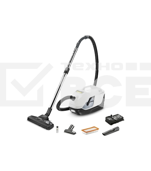 Пылесос Karcher DS 6 *EU 650Вт белый/черный