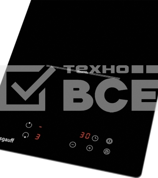 Индукционная варочная панель стеклокерамическая Weissgauff HI 32 BKS