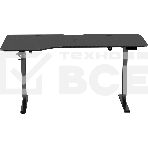 Стол игровой компьюерный Exos черн, 159x75L, высота 72-117 см, фото2