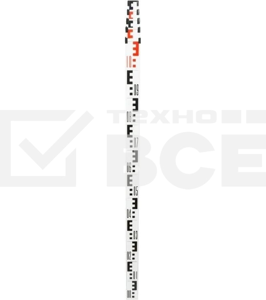 Рейка нивелирная RGK TS-5 длина 5м телескопическая алюминиевая