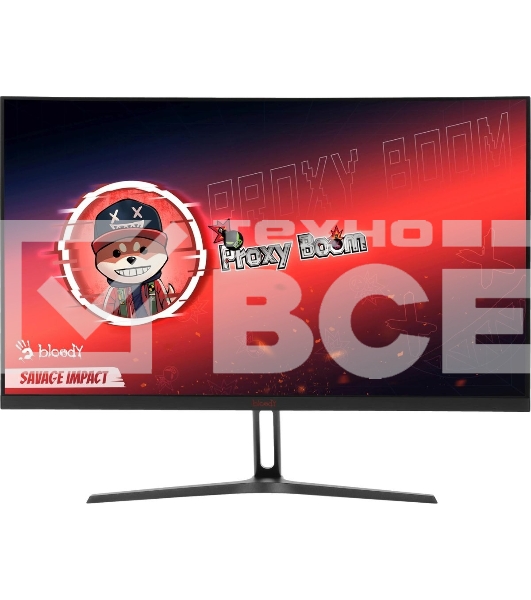 Монитор 27' Bloody MN270F IPS 1920x1080, 180 Гц, 1 мс, 16:9, 300 кд/м², 2xHDMI, 1xDP, 1x3.5 мм, черный