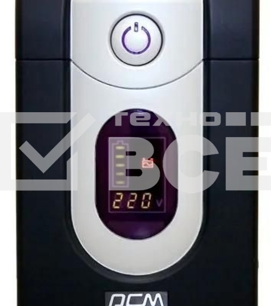 Источник бесперебойного питания Powercom Imperial IMD-1025AP 615Вт 1025ВА черный