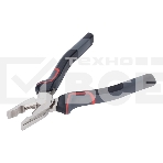 Комбинированные плоскогубцы Deli DL0004 180 мм, Cr-V, эксцентриковый шарнир, антикоррозийное покрытие, трехкомпонентная прорезиненная рукоять, фото3