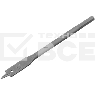 Сверло по дереву Сибртех перовое, 12 мм