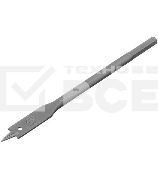 Сверло по дереву Сибртех перовое, 12 мм