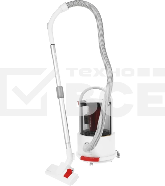 Пылесос Deerma TJ200 белый, 250/1200 Вт, уборка сухая/влажная, пылесборник контейнер 6 л