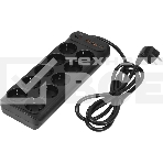 Сетевой фильтр Powercom SP-10 USB2A1СB 3,0 м 3.0м (10 розеток) черный, коробка, фото2