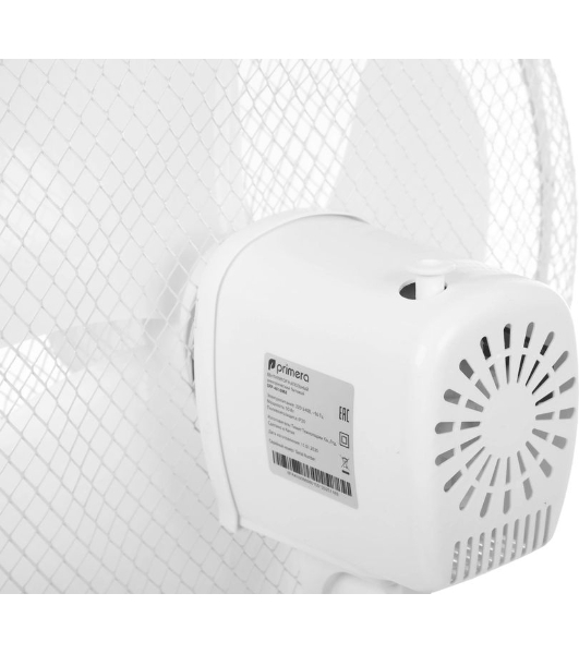 Вентилятор Primera SFP-4010MX белый, напольный, 50 Вт, 3 скорости, 40 см