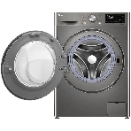 Стиральная машина LG F4R6VYGCP серебристый, загрузка фронтальная 8 кг, 1400 об/мин, класс A, фото2