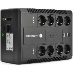 Источник бесперебойного питания CMUS-275 EURO SMART/850 ВА/480 Вт/8 х CEE 7 (евророзетка), фото10