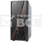 Компьютерный корпус ATX Eurocase A39 ARGb черный без БП закаленное стекло USB 3.0, фото 1