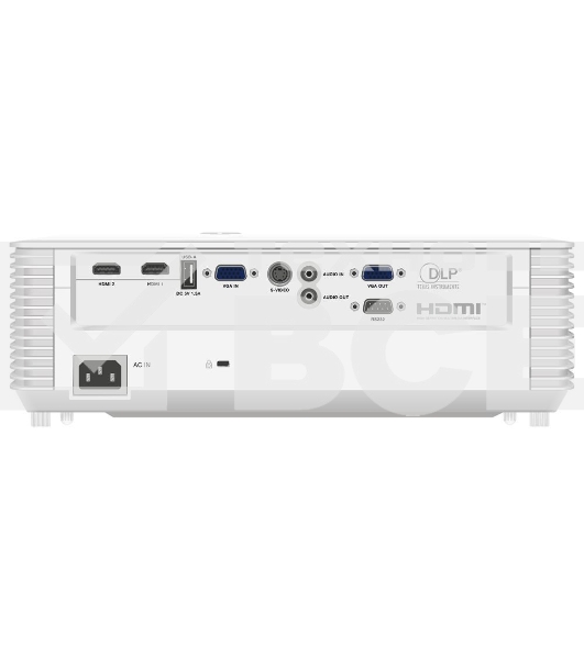 Проектор ScreenPlay INFOCUS [SP222] DLP, 4000 lm, SVGA, 30 000:1, 1.942.16:1, 2xHDMI 1.4, VGA in/out, S-Video, 3.5mm in/out, USB-A, RS-232, лампа 15 000ч.(ECO mode), 10W, 27дБ, 2,9 кг, БЕЛЫЙ