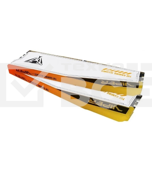 Оперативная память Patriot Viper Elite 5 TUF Gaming, DDR5, 32GB (2x16 GB), 6600 MHz, CL34, радиатор, RGB, белый