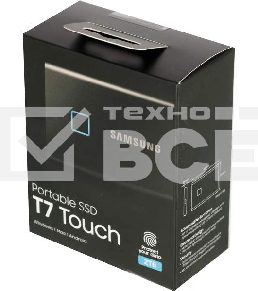 Накопитель SSD Samsung USB 2Tb MU-PC2T0K/WW 1.8