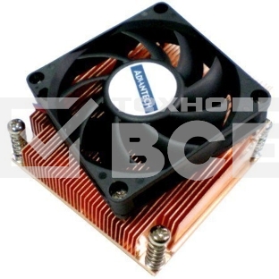 Кулер для процессора ADVANTECH 1960050255N001 черный, 80 мм, медь, 5400 об/мин, 3 pin, 95 Вт, 56.5 мм