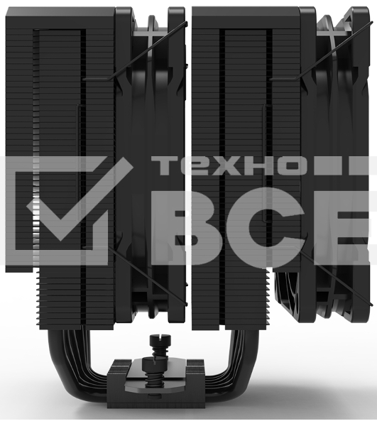 Кулер для процессора Zalman CNPS14X DUO черный, 120 мм, алюминий/медь, 2000 об/мин, 29.7 дБ, 4 pin, 270 Вт, 159 мм