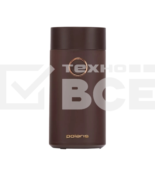 Кофемолка Polaris PCG-2014 (200вт,50гр. пластик) корич.