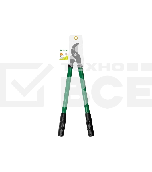 Малый плоскостной сучкорез со стальными рукоятками, РОСТОК