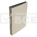 Папка с 80 прозрачными вкладками Бюрократ DeLuxe DLVBOX80MILK A4, пластик, 0.7мм, молочный в коробе, фото3