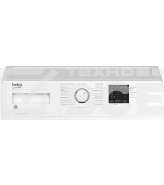 Стиральная машина Beko RGE78511XSW (7321030003) белый, загрузка фронтальня 7 кг, 1000 об/мин., класс: А+++
