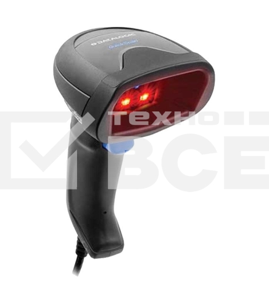 Сканер штрих-кода ручной Datalogic QuickScan QW2520 2D Imager, проводной, 30 скан/сек, USB, черный