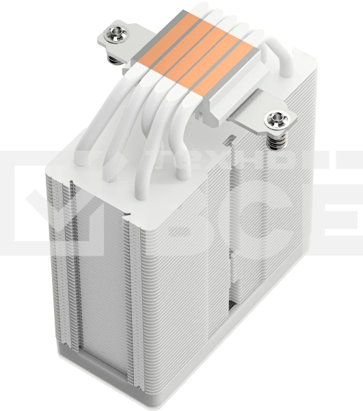Кулер для процессора DEEPCOOL AG500 WH ARGB V2 белый 120мм алюминий+медь 1850rpm 29.4db 4-pin 240W 155мм