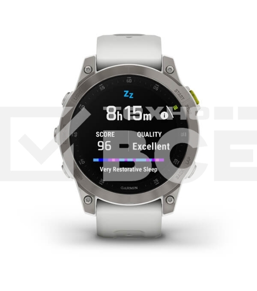Смарт-часы Garmin Epix (Gen 2) Sapphire титановый белый 47мм