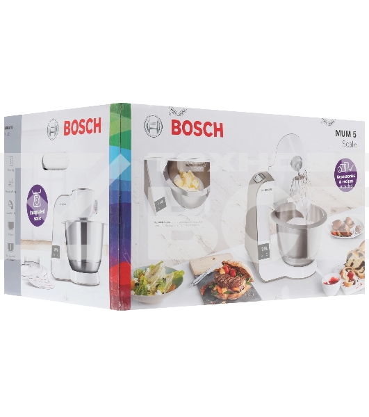 Комбайн Bosch MUM5XW20 белый/бежевый