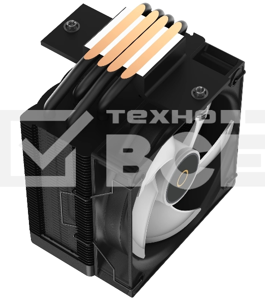 Кулер для процессора Ocypus Gamma A40 BK ARGB черный 100мм алюминий+медь 2400rpm 29.5db 4-pin 200W 133мм