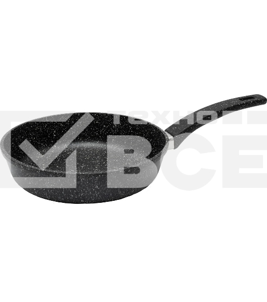 Сковорода из литого алюминия REALPRESS В22Нр 22 см черный