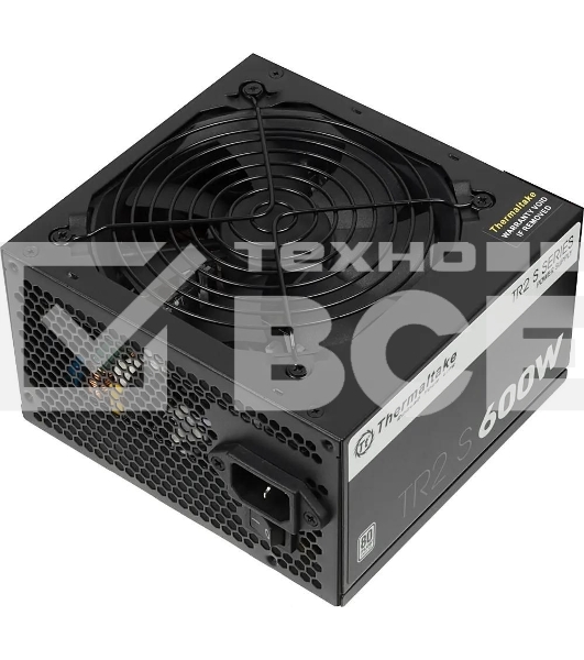 Блок питания Thermaltake TR2 S (PS-TRS-0600NPCWEU-2), 80 PLUS, 120мм, черный
