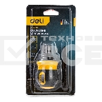 Двухсторонняя отвертка с трещеткой Deli DL626010 PH2+SL6x85мм 6/PH2x85мм. Материал биты: Cr-V. Общая длина: 95-140 мм. Диаметр хвостовика: 6,3 мм., фото4