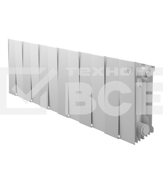 Радиатор биметаллический Royal Thermo PianoForte 200 белый - 12 секц.