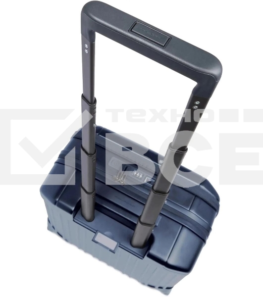 Чемодан Piquadro PQ LIGHT BV6552PQL/BLUO 40x41x23см поликарбонат синий матов.