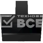 Вытяжка каминная Maunfeld Bridge 60 нержавеющая сталь/черное стекло, 60 см, 850 куб. м/ч, 51 дБ, фото 1