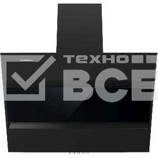 Вытяжка каминная Maunfeld Bridge 60 нержавеющая сталь/черное стекло, 60 см, 850 куб. м/ч, 51 дБ