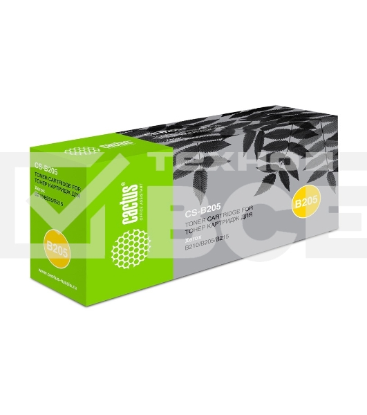 Картридж лазерный Cactus CS-B205 (106R04348) черный (3000 стр.) для Xerox B205/210/215